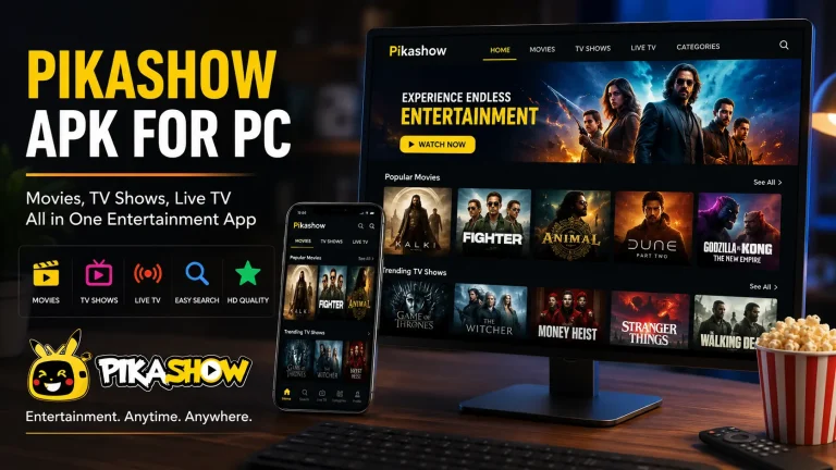 PikaShow APK for PC Compatibility, Features, and More